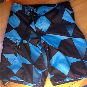 Hang ten swim trunks, size small boys